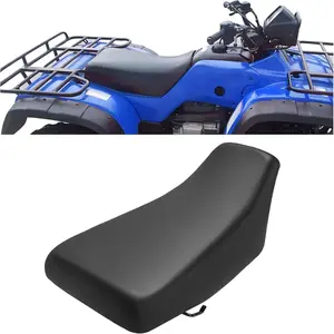 Complete Seat Compatible with 1995-2004 Honda Foreman 400 4x4 Seat/FourTrax TRX400FW Replacement for 77100-HM7-A00ZA Replacement Black