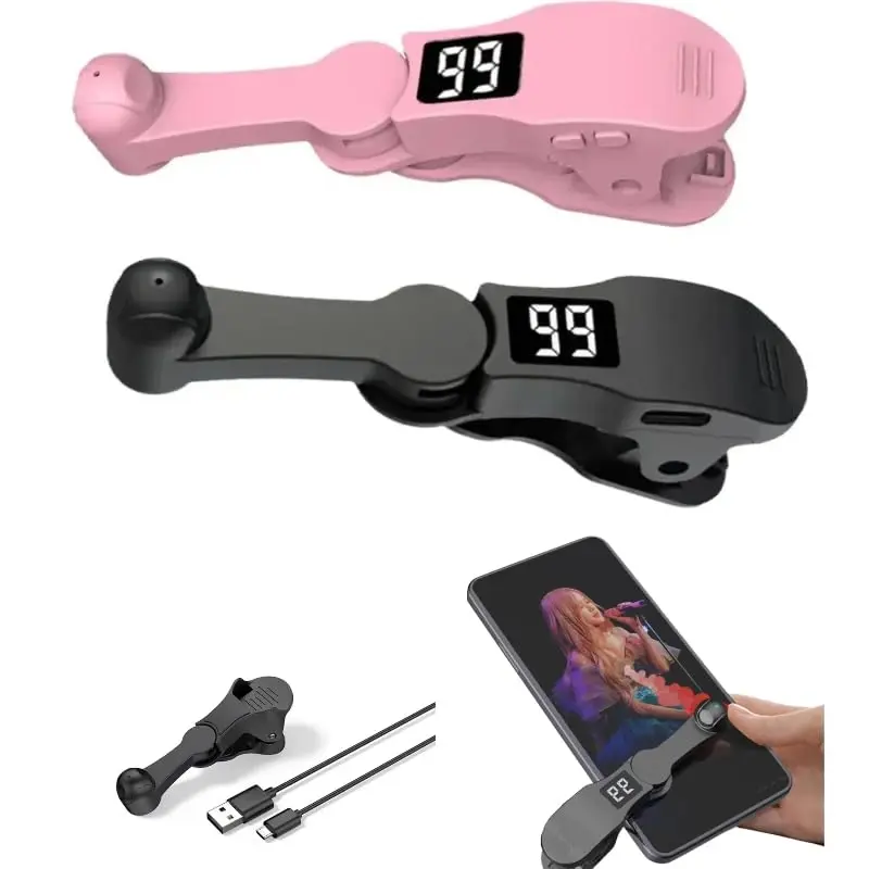 Smart Automatic Screen Clicker Tapper, Adjustable Auto Screen Clicker for Smart Phone Apps for Live Likes, Games, Shopping, Reward Tasks Auto Clicker for Smart Phone