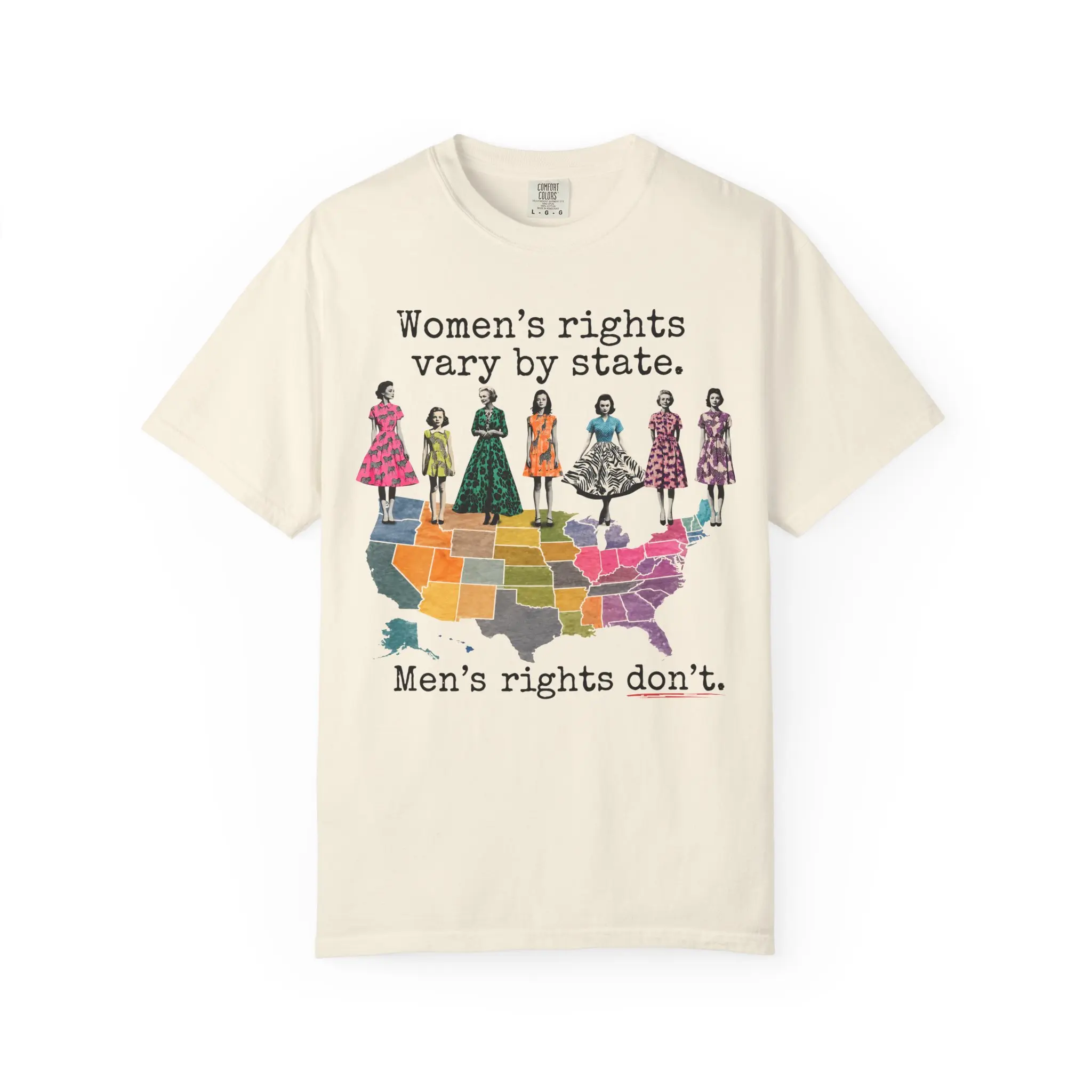 [ Comfort Colors] Smash The Patriarchy T-Shirt | Anti Tr**p & Christian Nationalist Tee | Feminism Protest Apparel