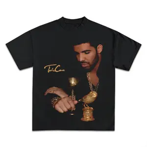 Drake Take Care Album - Vintage Graphic - Unisex Heavy Cotton Tee - Casual Classic T-Shirt