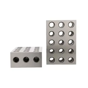 8 X 6 X 5" SLOTTED ANGLE PLATE & 1-2-3 PRECISION BLOCK SET