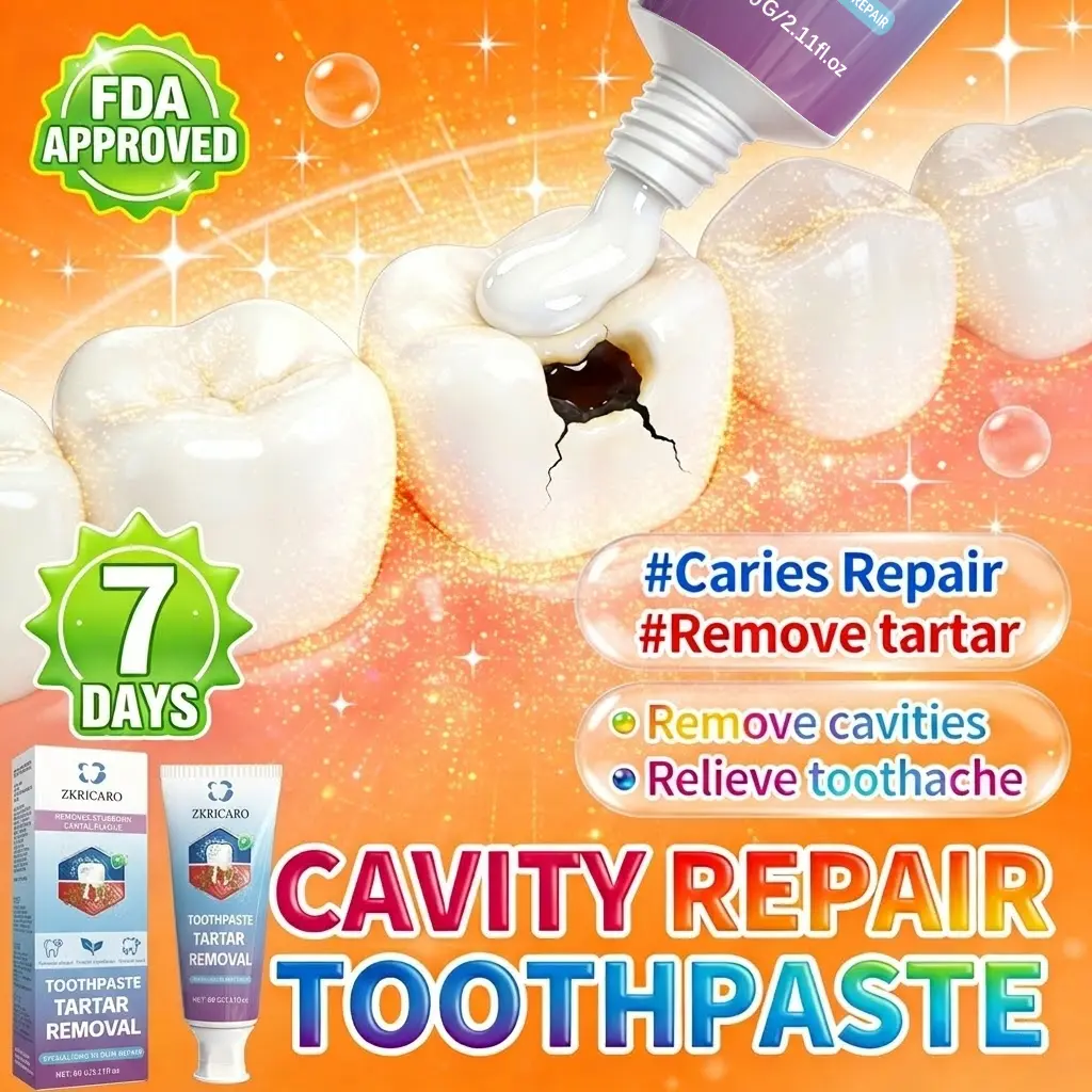 Bright White Toothpaste, Ultimate Enamel Support Anti-Cavity Formula with Professional Fluoride Decay Protection, Menthol Cool Mint Fresh Breath, Mild Deep Plaque Cleaning, Moisture-Rich Gentle Coffee Stain Whitening, Family Daily Oral Care Essential, Rem