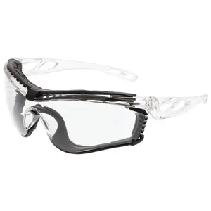 MCR Safety Checklite CL5 Safety Glasses with Foam Gasket and Clear Anti-Fog Lens
