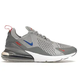 Nike Men's Air Max 270 Grey Royal Red Running Shoes, from StockX