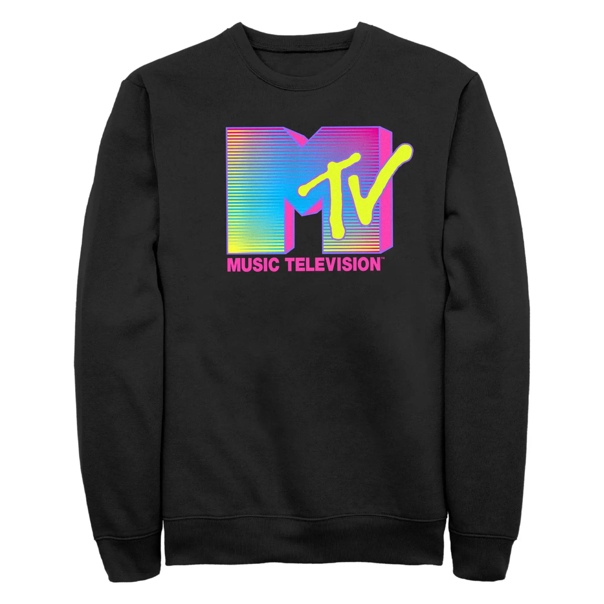 Men's MTV Stripe Logo Sweatshirt