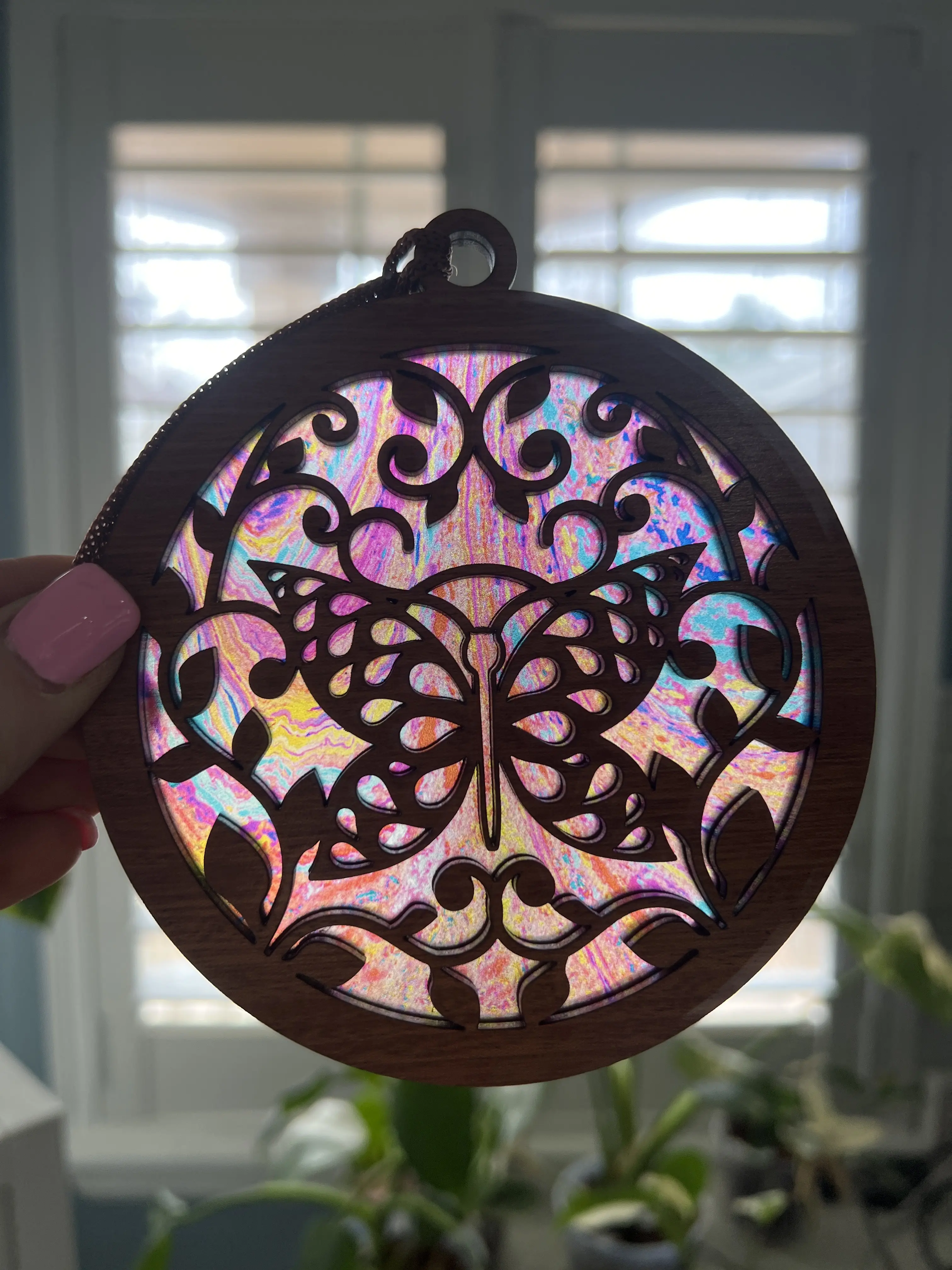 Butterfly Suncatcher for Sunny Window