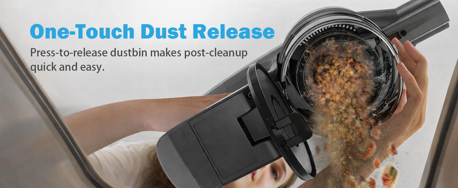 [SpringGlowUp] Devoac N300 Cordless Vacuum, 8-in-1 Rechargeable Stick Vacuum, Lightweight and Designed for Everyday Home Cleaning, with up to 20kPa Suction and up to 40 Minutes of Runtime, for Hardwood Floors, Carpets, Tiles, cars, and Pet Hair