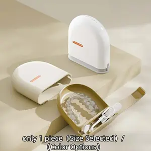 Invisible braces, oral storage box, dentures, carry-on Invisalign children's dental aligners, retainer box