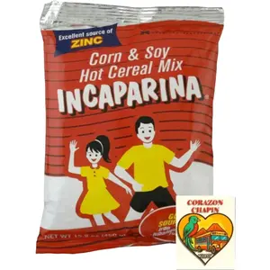Corn & Soy Hot Cereal mix incaparina  Flavor
