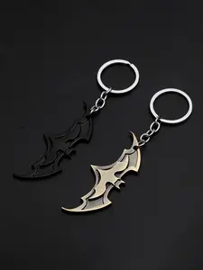 The trendy Halloween bat shaped pendant is suitable for daily wear, vacation dates, and other occasions, and is also a surprising and exquisite small gift, Cool Keychains