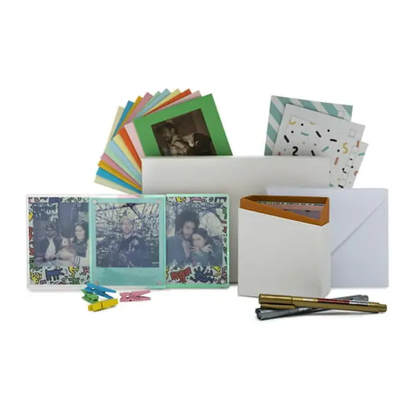Polaroid Originals Color Instant Film for i-Type Cameras (32 Exposures) Bundle with Photo Box