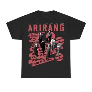 Arirang World Tour Shirt, Bangtan 2026 Concert Tee, Merch Gift for K-pop Fan, Unsex Graphic Design T-shirt, Sweatshirt, Hoodie