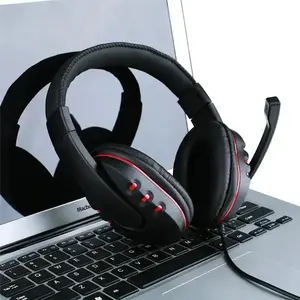 Wired Gaming Headset With Microphone, Retractable Gaming Headphone, Over-ear Gaming Headset For PC Laptop Xbox Use, Wired Gaming Headphones