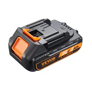 fathersdaygift  VEVOR 20V 2.0Ah Lithium-Ion Battery - High-Capacity Replacement Battery Pack for Power Tools Batteries, Compatible with 20V Cordless Power Tools
