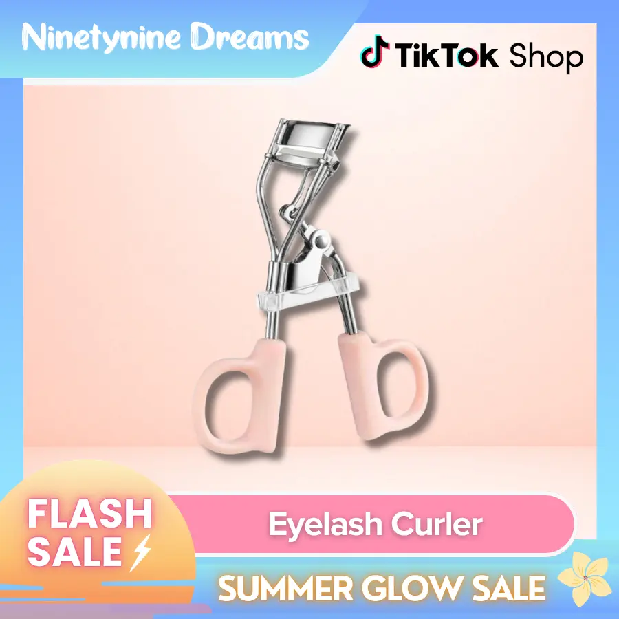 Ninetynine Dreams Eyelash Curler | Precision Lash Lifting Tool — Gentle, Comfortable & Easy to Use for All Eye Shapes, Natural Curl and Long-Lasting Lift | Must-Have False Eyelashes Application Makeup Essential