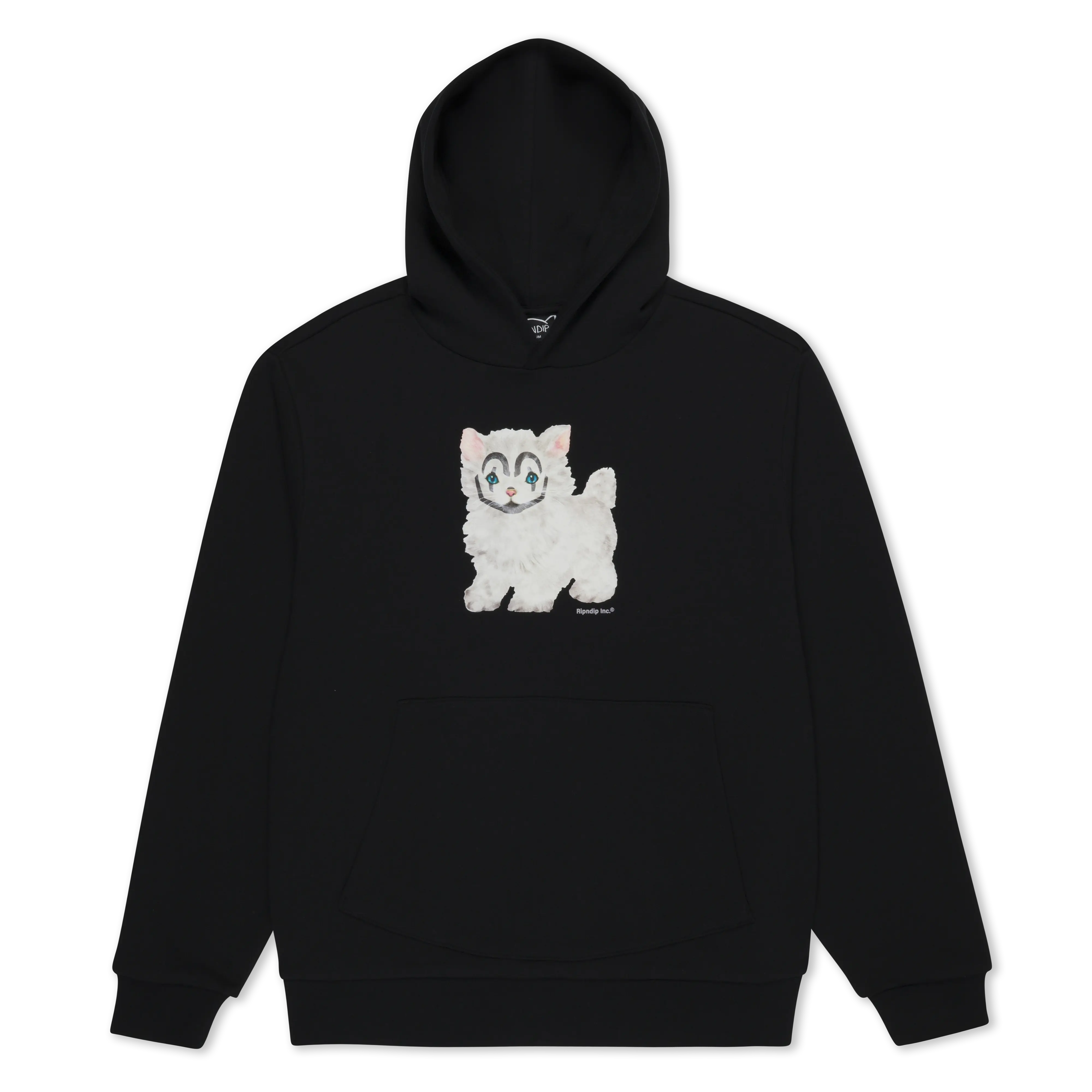 Dog & Cat Polyester-Cotton Long Sleeve Hoodie Top, Cute Sweatshirt for Pets (Black)