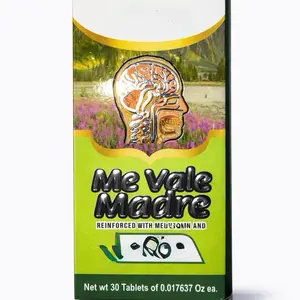 Me Vale Madre Stress Relief Supplement with Melatonin & Herbal Blend – Calm Support for Sleep, Relaxation & Mood Balance – 30 Tablets