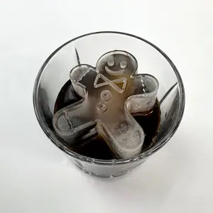 Gingerbread Man Ice Molds and Trays