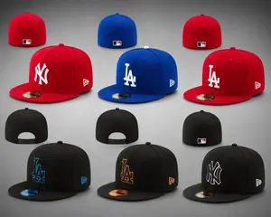 New Era MLB 59FIFTY Snapback Cap - NY Yankees/LA Dodgers Anniversary Patch, Unisex Classic Sport Streetwear, Adjustable Fit Sports Collectible Headwear