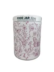 Hydrapeak 32oz Stainless Steel Vacuum Insulated Thermos Food Jar | Thermos for Hot and Cold Food, Wide Mouth Leak-Proof, 10 Hours Hot / 16 Hours Cold