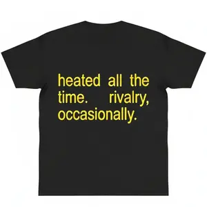 2026 Heated Rivalry Cotton Graphic T Shirt Featuring Shane Hollander And Ilya Rozanov In Y2K Style For Hockey Fans Trending Gift