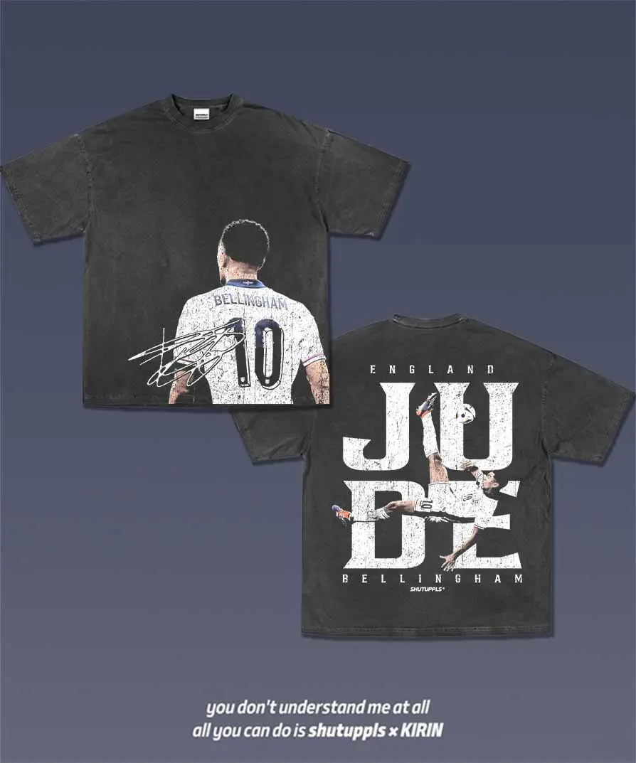 JUDE.BELLINGHAMMM 1.01 T-Shirt, Unisex Tshirt, Graphic Tees, Gothic Grunge Y2k Emo Scene Amity Affliction Style Clothes Women Streetwear