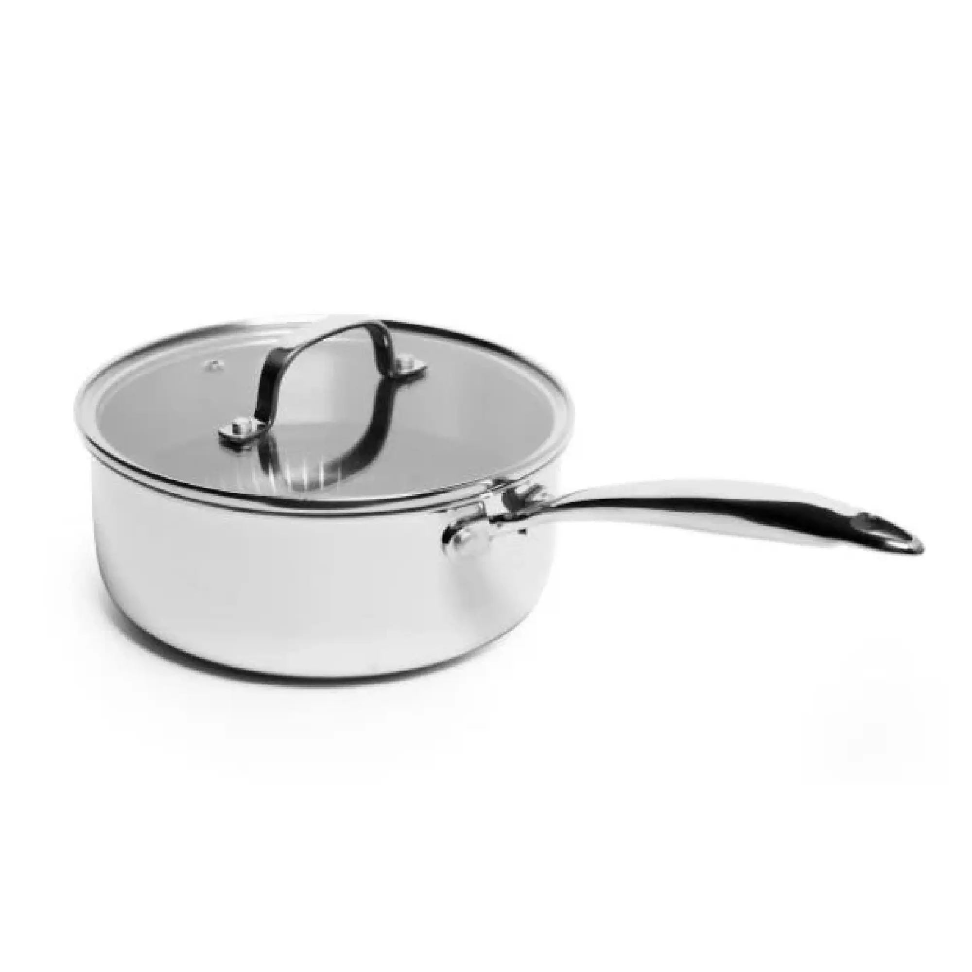 Stainless Steel Tri-Ply Saucepan - 2.7 Quart