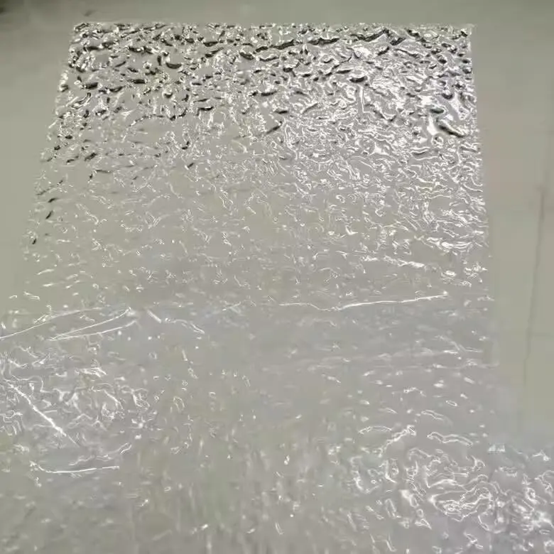 8" x 12" Clear Acrylic Sheets Stone Texture,Plexiglass Wave Ripple Sheet 1/8'' Thickness Acrylic Sheet for DIY Craft Projects,Signs, Display Cases - Easy to Cut with Laser,Saw or Hand Tools