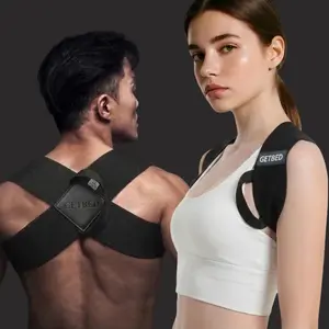 GETBED Fitness heavy shoulder straps,bench presses, shoulder support, shoulder training, press lifts,chest straight, straight back correction, open shoulder assist straps, Heavy Shoulder straightener breathable Healthcare so comfortable,mothers day gift