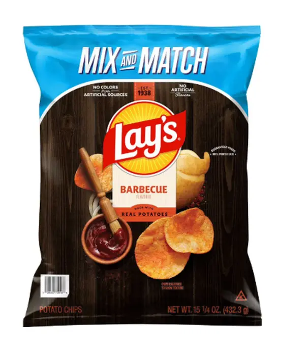 Lay's Barbecue Potato Chips, 15.25 oz.