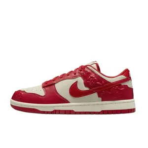 Nike Dunk Low Red Roses Women’s Perfect Valentine’s Day Footwear Fashion Walking Sneakers Shoe Girl