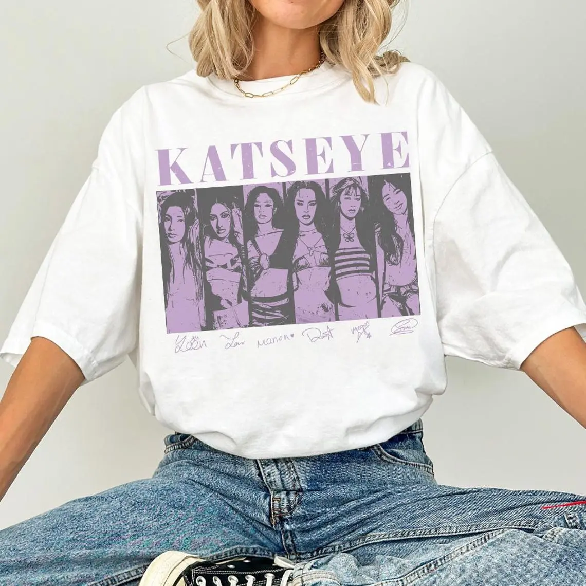 Katseye Music Shirt, Katseye Kpop Shirt, Katseye Beautiful Chaos Shirt, Kpop Music Fan Gifts, Katseye Girls Shirt, Kpop Birthday Shirt