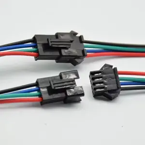 5 Pairs Ab Male Female 4 Pin Connector Cable, Colorful LED Strip Air Connection Extension Wire, Ideal for Lighting Projects