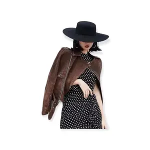 Mia Flat Top Fedora