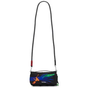 Pleasures x Topologie Sacoche Medium Bag in Black