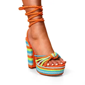 Ms. Renee's Platform Sandals - Colorful Footwear for Women, Comfortable Tactical Design, Ideal for Summer Walking Shoes