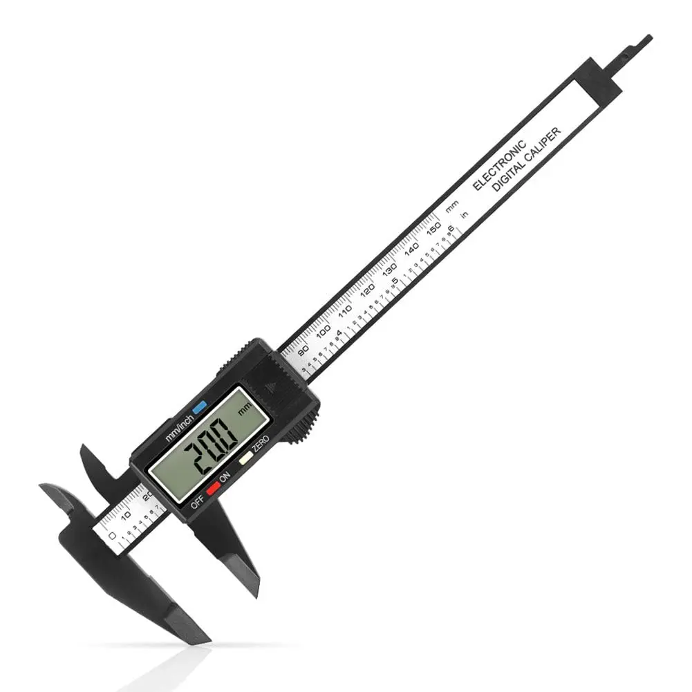 Digital Caliper, 0–6 Inch Measuring Tool with Large LCD Display for Precise Measurements.