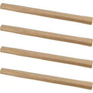 4 Pack 34cm Ball Peen  Hammer Handle, 13 Inch  Sledge Hammer Handle Replacement, Wooden Hammer Handles for 32oz Ball Peen Hammer