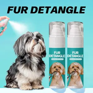 Pet Coat Conditioning & Detangling Spray smooths stubborn knots and calms frizzy fur. It reduces shedding and static, leaving coats silky, fluffy and easy to brush. Lightweight, fast-absorbing formula for daily grooming.