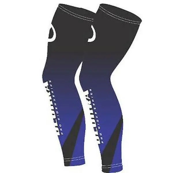 Deckra Leg Warmers - 100% New Pull-On Sport Sleeves & Support for Adults, Antibacterial, Anti-Odour, Anti-Pilling, Breathable, Keeps Dry and Cool, UV Protection, Compression, All-Season Leg/Knee Support for Running, Cycling