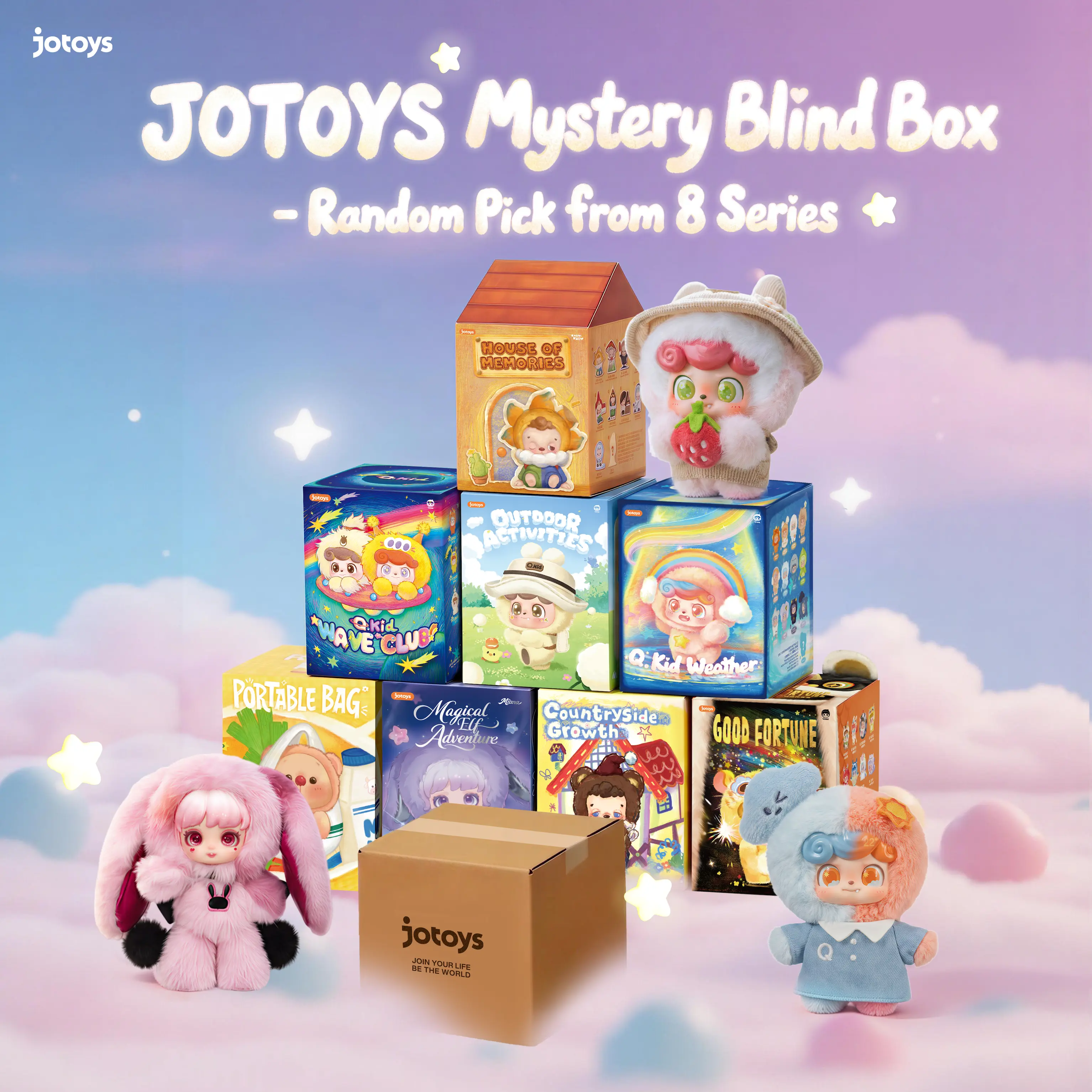 JOTOYS Mystery Blind Box - Random Pick from 8 Series