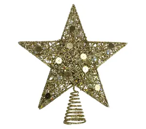 Northlight 11.5" Prelit Star Christmas Tree Topper