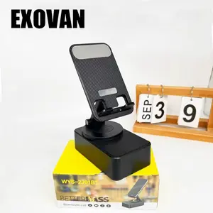 5 in 1 Wireless Bluetooth-compatible Portable Cell Phone Holder Speaker, 360° Rotation Phone Speaker Stand & Charger, Suitable for Kitchen Travel Party Outdoors Gym, Phone Accessories, Men's Gift Ideas iphone android cellphone