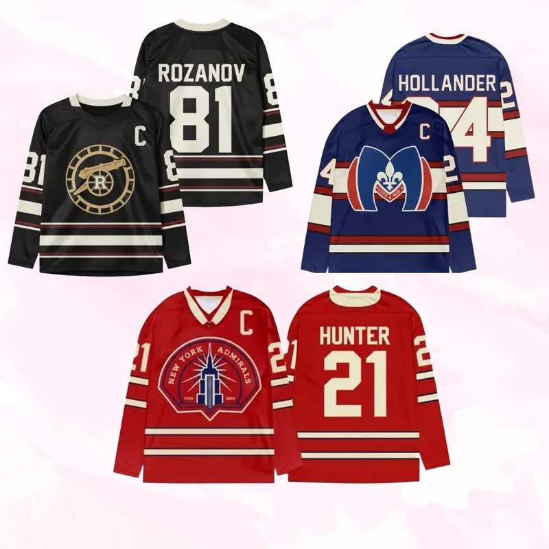 [Made-to-Order] Heated Rivalry Hockey Jersey, Couple Hollander Rozanov Shirt, Hockey Sports, LGBT Movie Fans Gift PSJ1777-1780