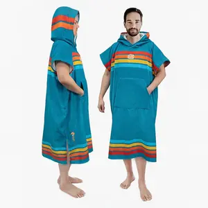 All Day Sauna Co. Sauna Poncho Robe | Ultra-Soft, Moisture-Wicking, Machine Washable | Hooded Changing Robe for Post-Sauna & Cold Plunge | One Size Fits All