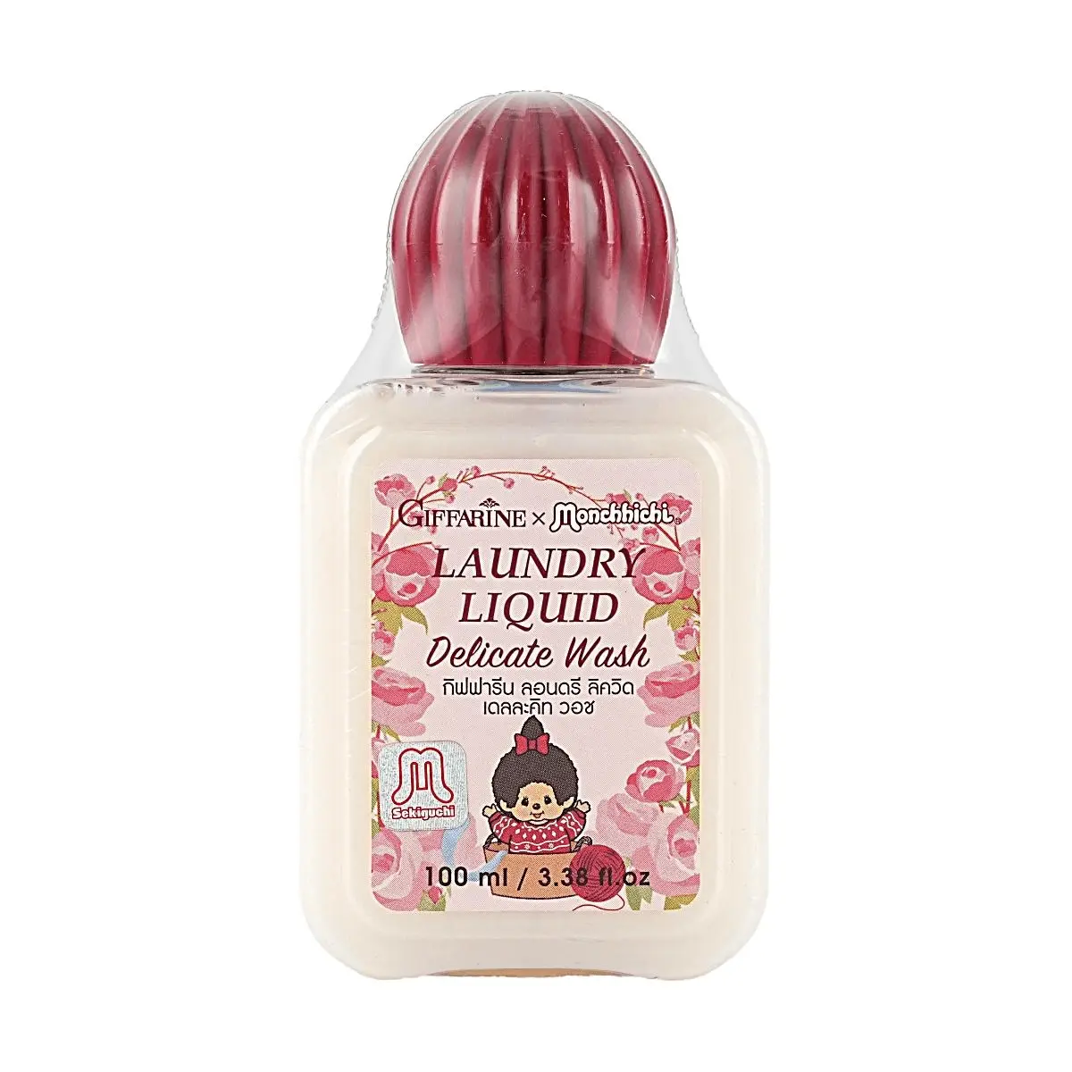 GIFFARINE x MONCHHICHI Wool & Silk Laundry Detergent - Gentle Fabric Wash, 100ml