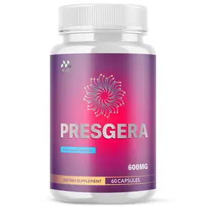 (1 Pack) Presgera Advanced Nerve Support Strength Formula Pres Gera 60 Capsules