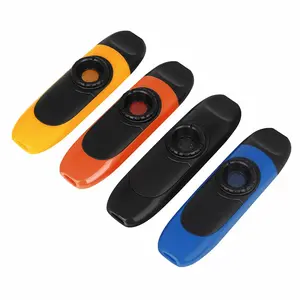 Professional Kazoo Made from Eco-Friendly ABS Resin, Includes Kazoo Membrane and Lanyard, Ideal for Musicians and Beginners
