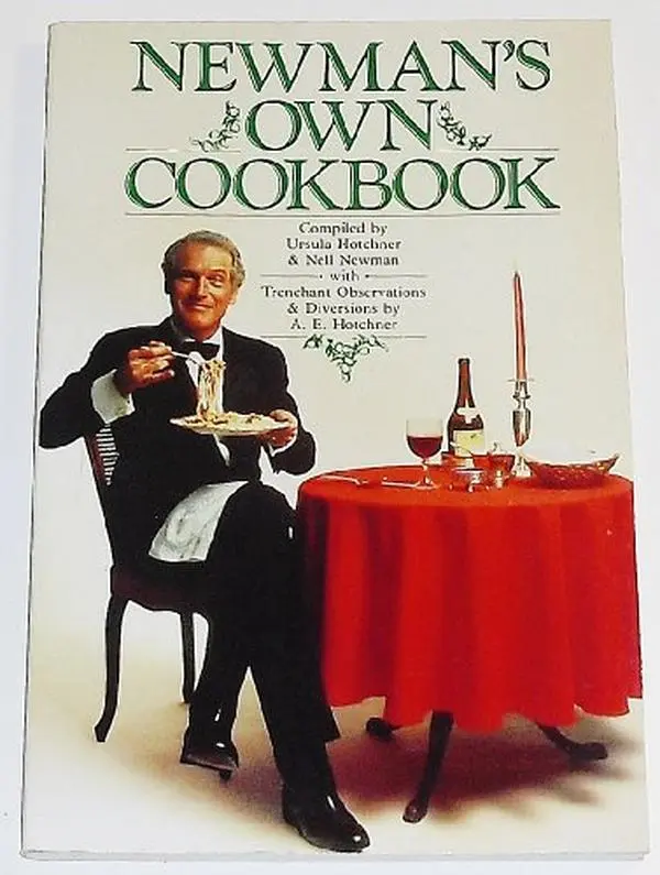 USED Book - Newman's Own Cookbook: A Veritable Cornucopia of Recipes, Food Talk, Trivia, and Newman's Pearls of Wisdom by Paul Newman (Paperback) - english