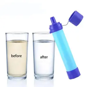Portable Water Filter, Water Purifier for Hiking, Camping, Travel and Emergency, Water Filter for Outdoor Activities